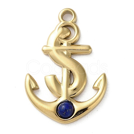 PVD Vacuum Plating 316 Stainless Steel Pendants STAS-C090-05G-02-1