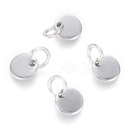 Non-Tarnish 304 Stainless Steel Charms EJEW-L238-03A-P-1