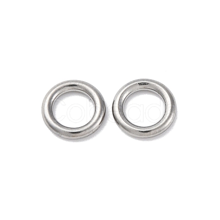 201 Stainless Steel Closed Jump Rings STAS-D301-17P-01-1