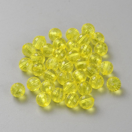Transparent Acrylic Beads OACR-SZC0001-01C-04-1