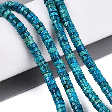 Natural Imperial Jasper Beads Strands G-T138-198B-1