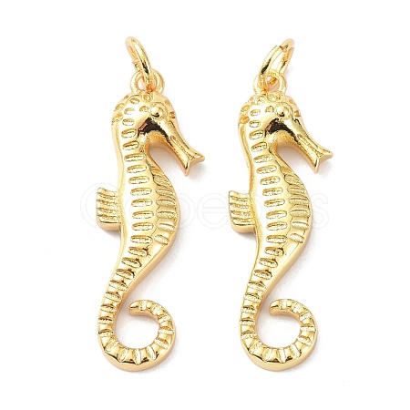 Eco-Friendly Brass Pendants KK-C221-04G-1