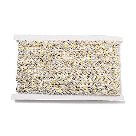 Polyester Wavy Lace Trim OCOR-K007-03A-1