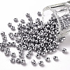 Baking Paint Glass Seed Beads SEED-US0003-4mm-K29-1