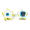 Handmade Polymer Clay Beads CLAY-T019-09C-3