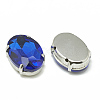 Sew on Rhinestone RGLA-T091-6x8mm-11P-2