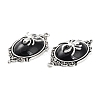 Halloween Alloy Oval Pendants FIND-C032-02AS-01-3