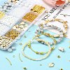DIY Bohemian Stacked Beads Bracelet Making Findings Kits DIY-YW0011-38-5