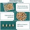 Unicraftale 100Pcs 304 Stainless Steel Folding Crimp Ends STAS-UN0041-16-5