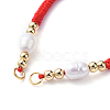 Braided Nylon Cord for DIY Bracelet Making X-AJEW-JB00540-03-2