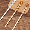 Brass Hair Stick Findings LS-OHAR-WH0022-02B-1