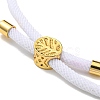 Nylon Cords Bracelet Makings Fit for Connector Charms AJEW-P116-01G-09-3