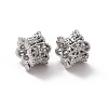 Eco-friendly Brass European Beads KK-D079-09P-1