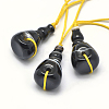Natural Agate 3 Hole Guru Beads G-K208-01-B-03-1