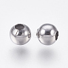 Tarnish Resistant Round 304 Stainless Steel Spacer Beads STAS-I050-06-6mm-2