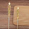 Alloy Hair Sticks Findings PW-WG14FAC-02-1