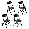 Cute Mini Plastic Foldable Chair DJEW-WH0015-79B-1
