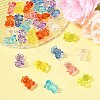 50Pcs Transparent Acrylic Pendants TACR-FP0001-08-5