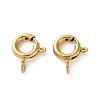 Ion Plating(IP) 304 Stainless Steel Spring Ring Clasps LS-STAS-C114-04B-G-1