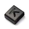 Ion Plating(IP) 304 Stainless Steel Square Slide Charms STAS-L132-17K-B-2