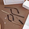 4Pcs 2 Colors Alloy Eyeglasses Arm FIND-GF0004-29-4