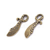 Alloy Pendants EA9105Y-AB-2