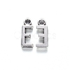 Tibetan Style Alloy Pendants TIBE-S108-108E-AS-RS-2