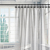 12Pcs Iron with Zinc Alloy Shower Curtain Hook FIND-SP0005-76EB-5