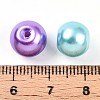 Baking Painted Pearlized Glass Pearl Beads HY-Q003-10mm-M01-4