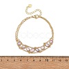 Brass Cable Chains Bracelets BJEW-JB14220-01-4