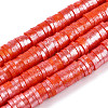 Handmade Polymer Clay Beads Strands CLAY-CJC0015-01E-1