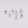 Iron Bullet Clutch Earring Backs IFIN-CJC0004-04S-1