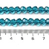Transparent Glass Beads EGLA-A035-T6mm-D12-5