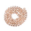 Electroplate Glass Beads Strands EGLA-A044-T8mm-A20-3