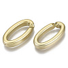 Opaque Spray Painted Acrylic Linking Rings OACR-S021-21A-B01-2