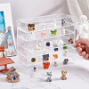 6 Grids Transparent Acrylic Minifigures Display Case with Detachable Dividers DIY-WH0430-530B-3