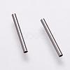 Tarnish Resistant 304 Stainless Steel Tube Beads STAS-P161-01-15mm-1