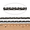 201 Stainless Steel Byzantine Chains SA-E001-14BP-06-2