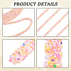 AB Plastic Glitter Sequin Rope for DIY Wedding Dresses Costume Clothing Shoes Jewelry Accessory OCOR-WH20007-02A-04-6