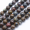 Natural Pietersite Beads Strands G-P336-01-8mm-1