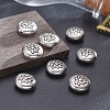 Tibetan Style Alloy Beads TIBEB-Q067-08TAS-NR-4