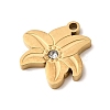 304 Stainless Steel Pendants STAS-K297-02B-G-2