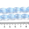 Macaron Color Natural Selenite Beads Strands G-B102-A01-07-4