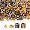 200g 4 Style CCB Plastic Beads CCB-SZ0001-06-7