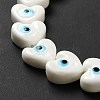 Handmade Evil Eye Lampwork Beads Strands LAMP-E023-07A-01-3