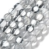 Synthetic Moonstone Beads Strands G-P528-J03-09-1