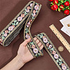 Ethnic Polyester Ribbon OCOR-WH0109-038B-3