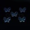 UV Plating Luminous Transparent Acrylic Beads OACR-P010-11D-4