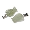 Natural Green Aventurine Pendants G-B127-10P-13-3