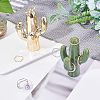 2Pcs 2 Styles Porcelain Home Display Decorations DJEW-FG0001-14-5